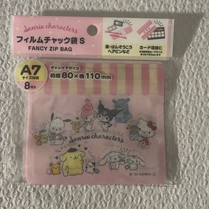 Sanrio zip bags